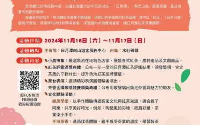 百年茶香再現!「日月潭紅茶文化季」盛大登場