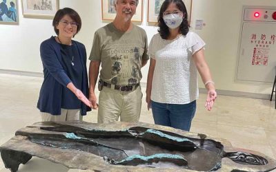 知名當代藝術家黃步青為故鄉彰化打造全新裝置藝術作品〈想飛之鹿〉