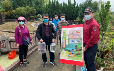祭祖不擔心 彰縣消防無人機保護祭祖活動