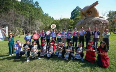 福鳥竹藝吸睛 草地音樂悠揚 部落美食飄香 奧萬大30楓華周年慶活動 遊客樂無窮