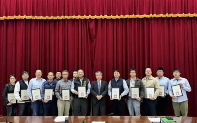 科技防制污染成效卓著!113年台中市優良工地評鑑結果揭曉 中市環保局頒獎表揚