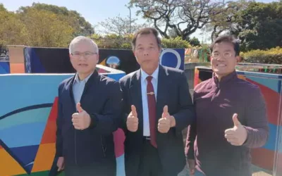 立委游顥促中興新村共融式公園啟用 成為親子活動最佳場所
