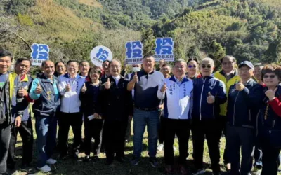 立委游顥安排立法院經委會考察信義 達成放寬農地造林加保農保資格共識