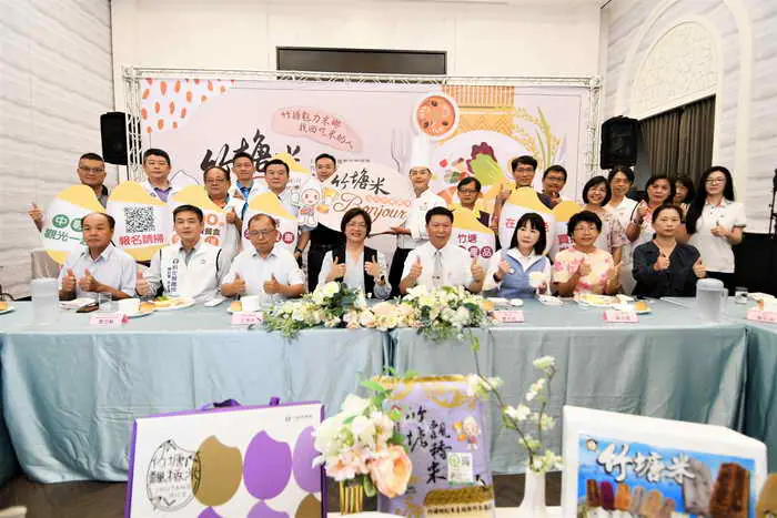 竹塘米創意法式料理登場 推廣在地農特產魅力1