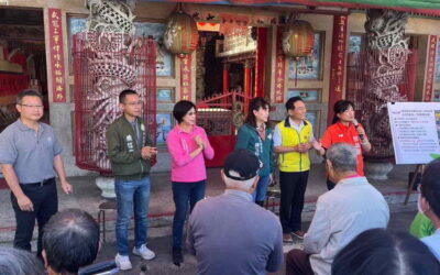 竹山交通大升級!立委蔡培慧爭取4000萬經費改善台三線共三處