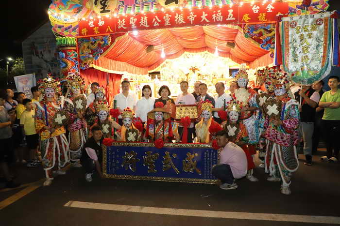 笨港如性振玄堂八家將獲登錄雲林縣民俗無形文化資產 縣長張麗善期許傳承發揚八家將民俗文化