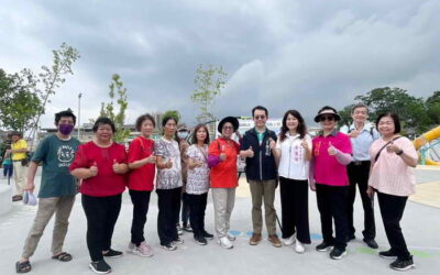 第一期不夠!黃佳恬議員成功爭取馬卡龍公園第二期遮蔭設施工程於五月開工