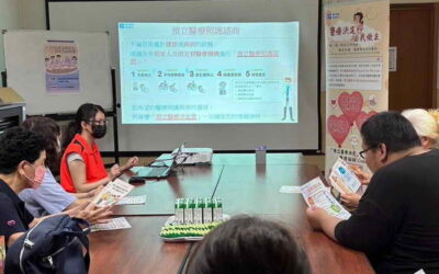 精神照護機構病友預立醫療,為自己譜人生最後的樂章