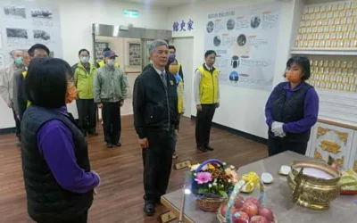 緬懷先賢先烈 中彰榮家清明節祭祀歷年亡故榮民