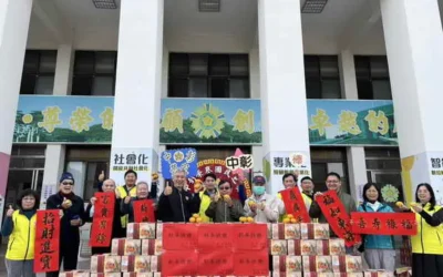 總統府致贈春節禮盒 中彰榮家長輩感窩心