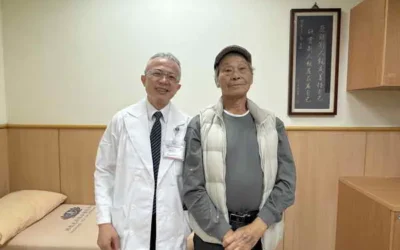 翁腹痛險喪命 台中慈濟微創血管內錨釘救命
