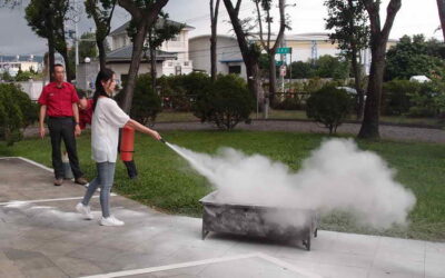 自衛消防結合地震實地防災演練,攜手社區居民,共同守護美好家園!