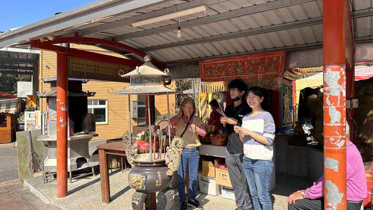 臺灣南投縣中寮鄉龍鳳瀑布駐地土地公廟宮慶功德圓滿1