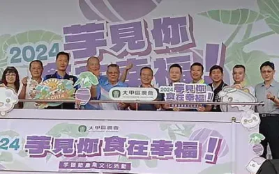 「芋」見大甲! 大甲芋頭行銷活動登場 芋頭料理免費嚐