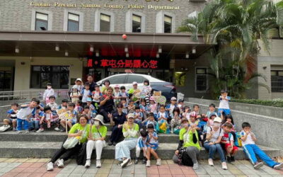 草小附幼參訪草屯警分局 多元宣導寓教於樂獲好評