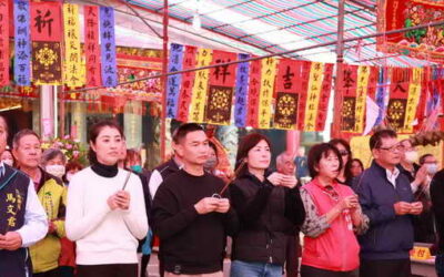 草屯惠德宮祈安法會圓滿,許淑華縣長上香祈福