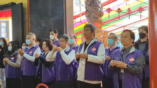 草屯療養院參與玉皇宮天公生祝壽祈安大典1