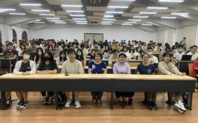 草屯療養院黃聿斐醫師前往校園與學生談「司法精神鑑定」