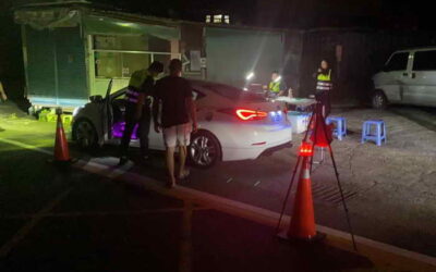 草屯警分局兵分兩路 於草屯、中寮包夾取締酒駕、危險駕駛