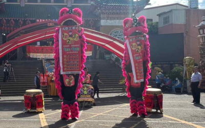 草屯警結合太清宮反詐宣導