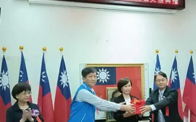 草屯鎮第19屆鎮長交接典禮圓滿成功 南投縣政府核派參議簡青松代理