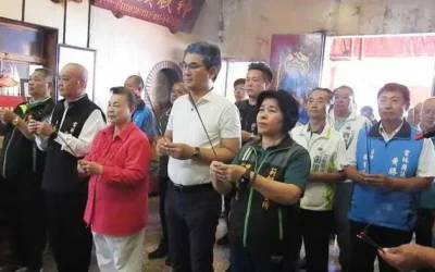 莿桐溪美無極補天宮慶祝西王母娘聖誕千秋及慶贊中元普渡祭拜宮主楊彩鳳、住持謝揚柳感謝鄉親之蒞臨遙祝闔府吉祥如意