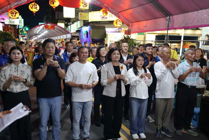 虎尾中元文化祭 張麗善縣長與鄉親一同感受傳統節慶熱鬧氣氛1