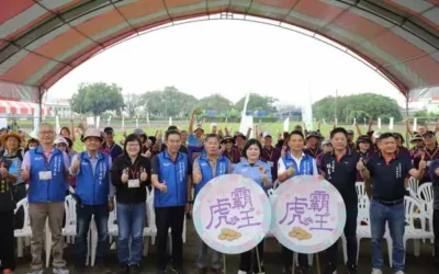 虎尾鎮農會「千人拷土豆」活動熱鬧登場 縣長張麗善:買花生認明雲林縣出產準沒錯