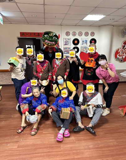 衛生福利部草屯療養院精神護理之家 祥獅獻瑞迎新年1
