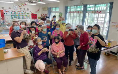衛生福利部草屯療養院附設北勢里日照中心 歡慶端午吃冰粽,清涼消暑又健康