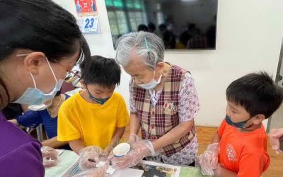 衛生福利部草屯療養院附設北勢里日照中心「藝起流體熊、樂活祖孫心~歡慶感恩月份活動」