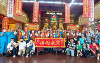 西屯慈德慈惠堂熱心公益造福鄉里 中市府贈匾「宗教楷模」