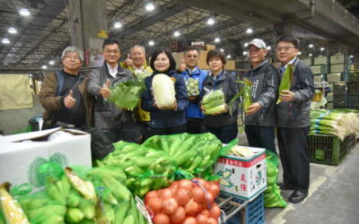 西螺果菜市場供貨價格均穩定 張麗善縣長 食魚食肉也著菜佮 健康過好年