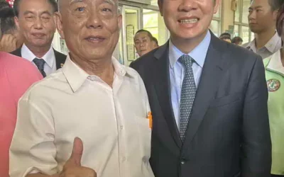 賴清德總統蒞臨玻璃媽祖廟台灣護聖宮參拜 展現對地方文化的支持