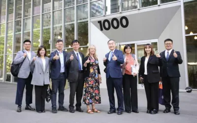 迎接綠美圖誕生!黃副市長參訪西雅圖中央圖書館、拜會西雅圖市副市長