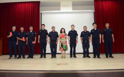 迎接警察節 草屯分局辦理慶祝大會表揚績優同仁