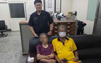 迷途老婦徘徊台1丁 斗六暖警主動關懷助返家