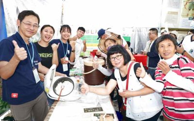 逛茶博認識早熟、節水新好米 讓您吃飯也能力行減碳
