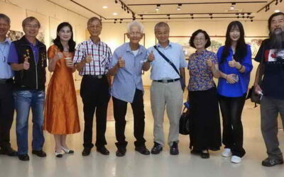 逸心為墨-葉志慶水墨畫展 開幕茶會高朋滿座 圓滿成功