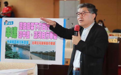 避免與汽機車爭道 李中盼柳川及環中高架橋下設專用自行車道