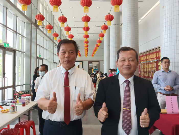 張德欽社長特別肯定讚賞南投縣副縣長王瑞德所領導的團隊