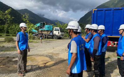 錯過父親節也不可惜!中市建設局連夜搶通救災 點亮南投重建希望