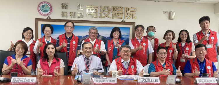 防疫不鬆懈 南投醫院辦理傳染病防治演練1