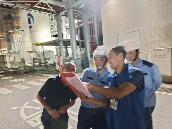 雲林化工廠深夜偷排廢水 環保局嚴正執法1