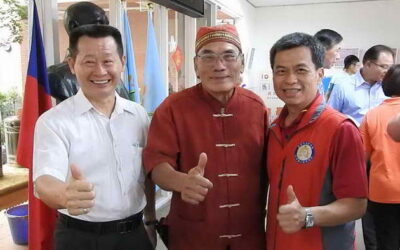 雲林榮譽國民之家舉辦舒心創作畫展茶會場面溫馨熱絡