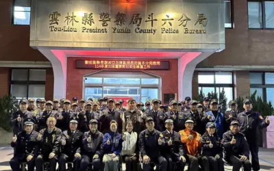 雲林縣副縣長於「114年加強重要節日安全維護工作」首日慰問斗六分局勤務人員
