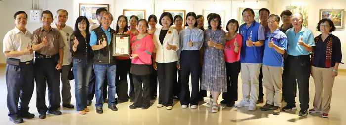 雲林縣寫生研究會舉辦113年會員聯展 看見在地景點美好風光1