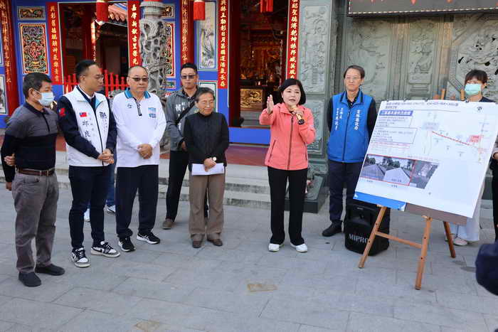 雲林縣府舉辦古坑鄉前瞻計畫道路改善說明會 張麗善1