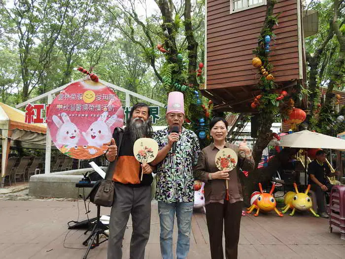 雲林縣榮服處傳播愛心育幼院與家扶兒少也關懷慰訪住院榮民及舉辦愛無限中秋温馨傳榮情活動1