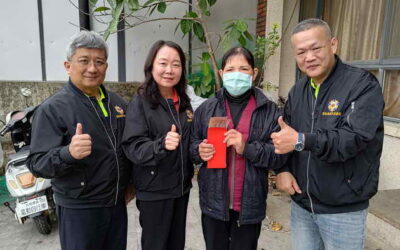 雲林縣榮服處攜手欣中天然氣及榮民榮眷基金會春節送愛清寒榮民(眷)好窩心